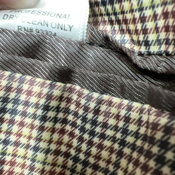 Saddlebred Men's Corduroy Sport Jacket Blazer Size 42R Lined Brown Solid Cotton - Picture 9 of 13